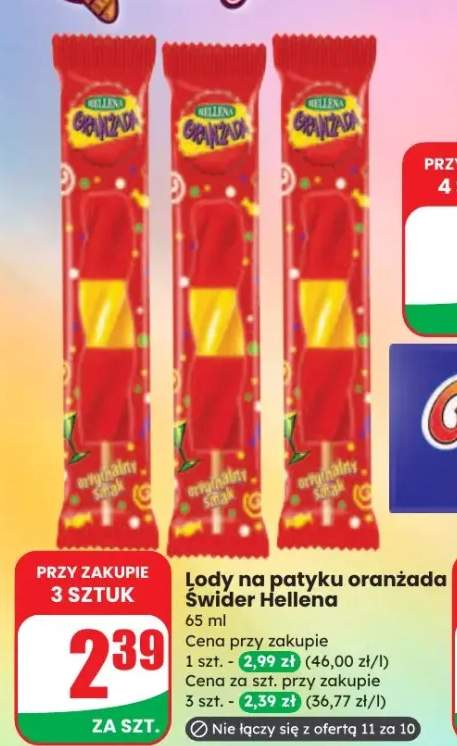 lody na patyku
