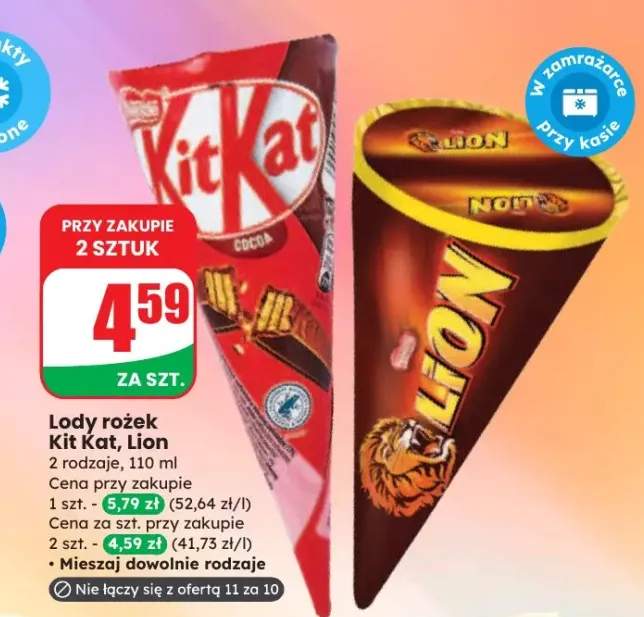 lody rożek