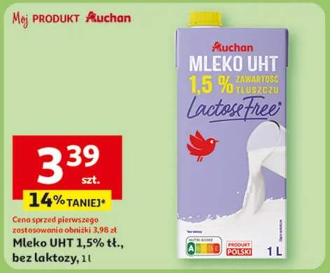 mleko bez laktozy
