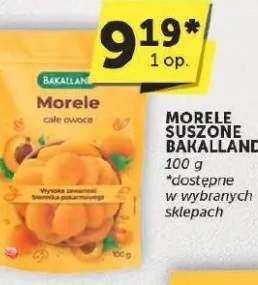 morele suszone