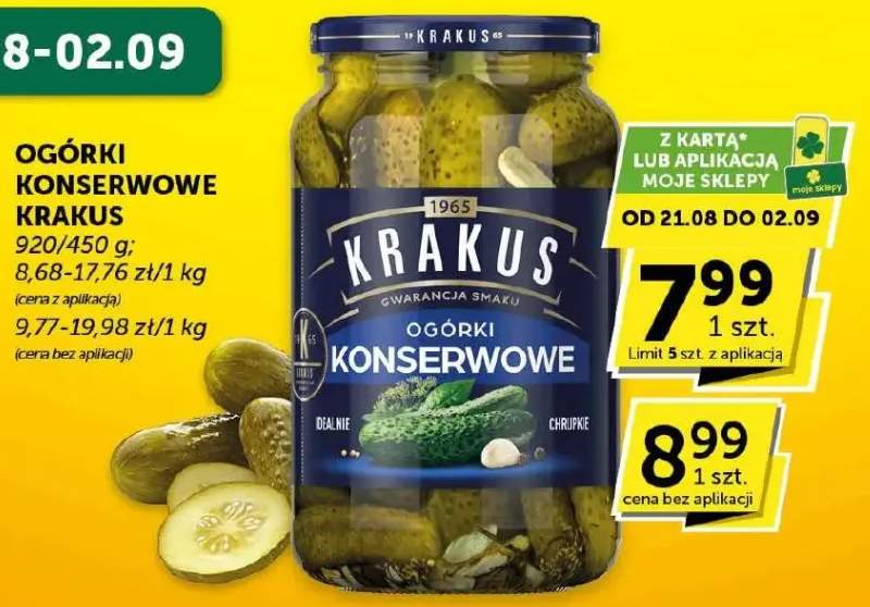 ogórki konserwowe