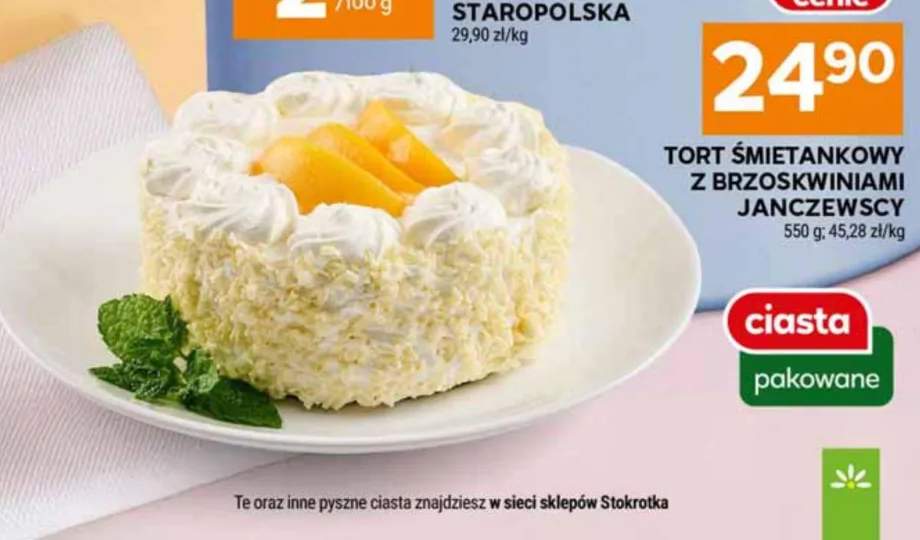 tort śmietankowy