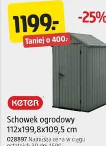 schowek ogrodowy
