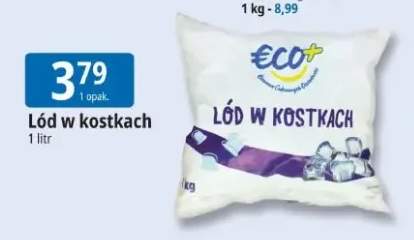 lód w kostkach