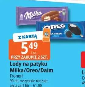 lody na patyku