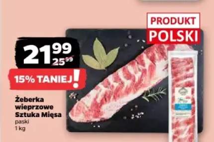 żeberka wieprzowe