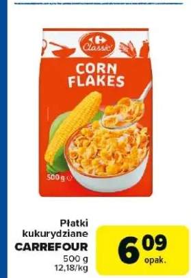 płatki kukurydziane