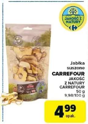 jabłka suszone