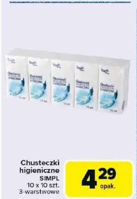 chusteczki higieniczne