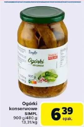 ogórki konserwowe