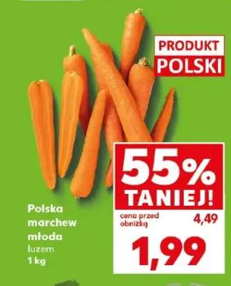 marchew młoda