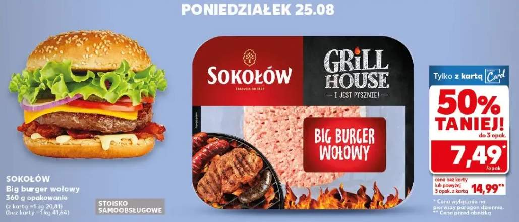 burger wołowy