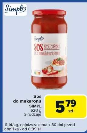 sos do makaronu