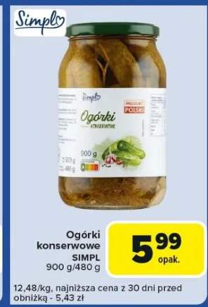 ogórki konserwowe
