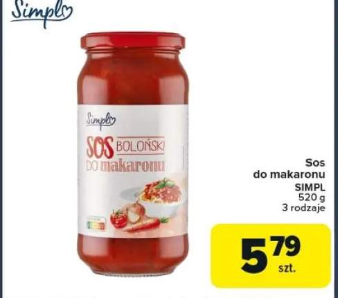 sos do makaronu