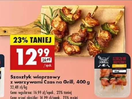 szaszłyk wieprzowy