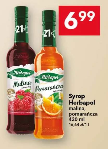 maliny w syropie
