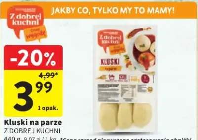 kluski na parze