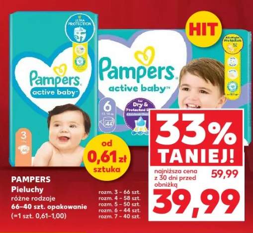pieluszki Pampers