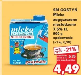 mleko zagęszczone