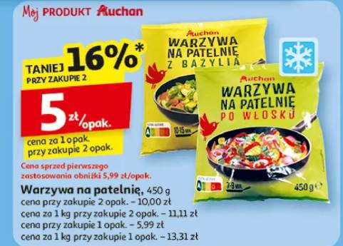 warzywa na patelnię