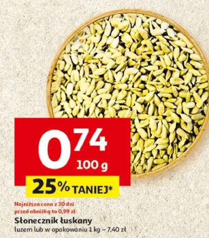 słonecznik łuskany