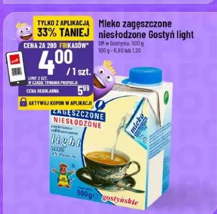 mleko zagęszczone