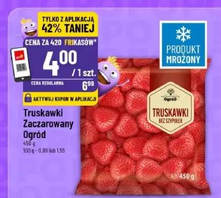 truskawki mrożone