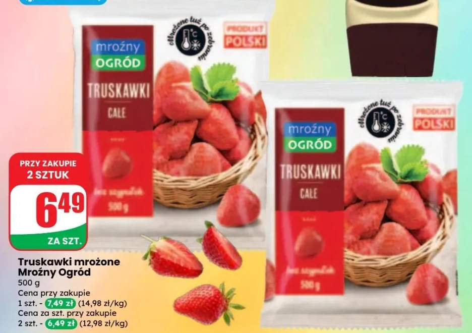 truskawki mrożone
