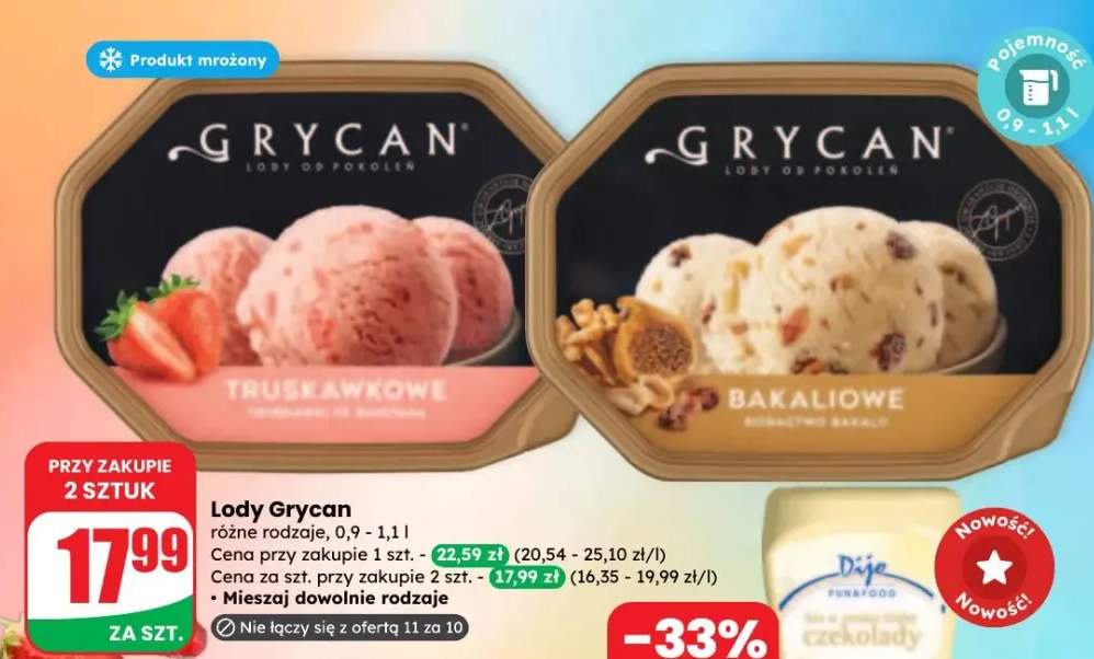 lody truskawkowe