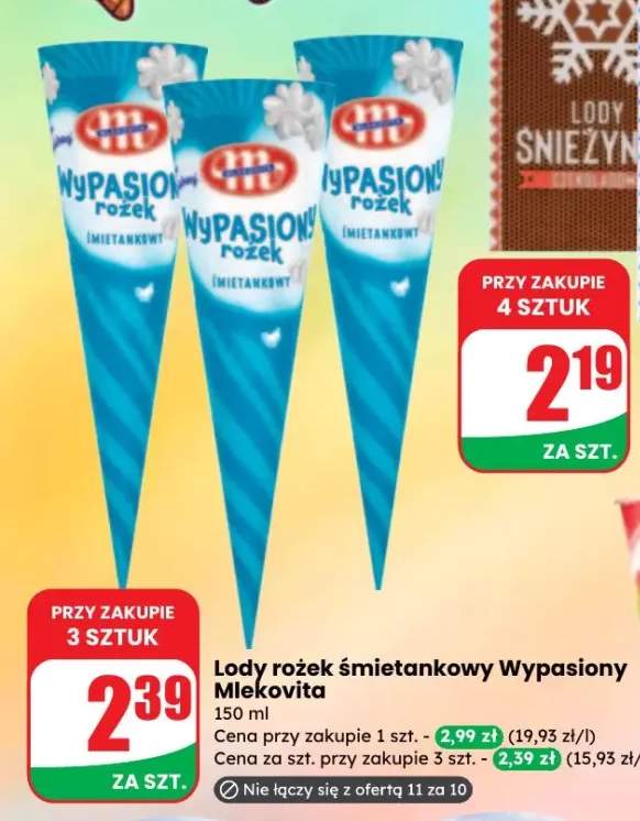lody rożek