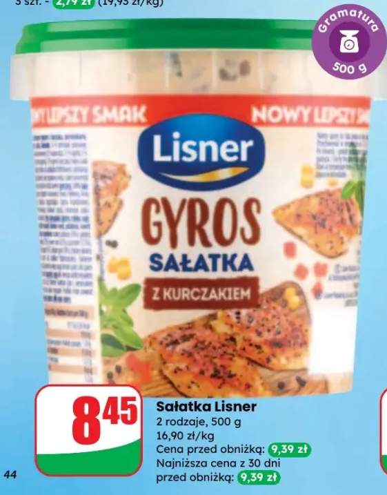 sałatka gyros