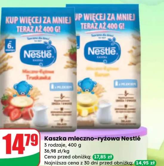 kaszka mleczno-ryżowa