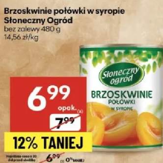 brzoskwinie w syropie