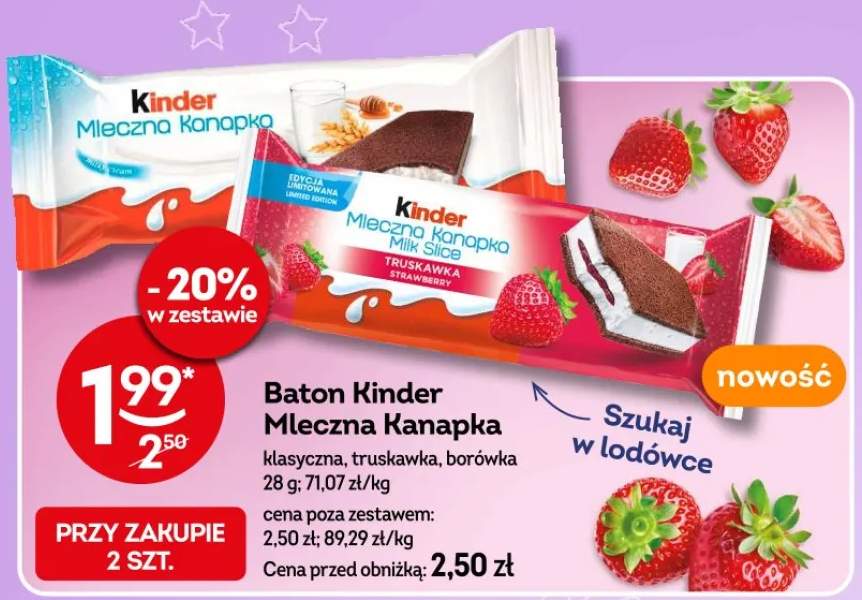 mleczna kanapka