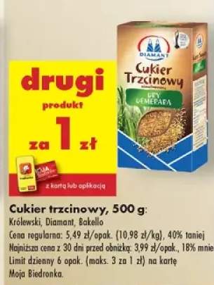 cukier trzcinowy