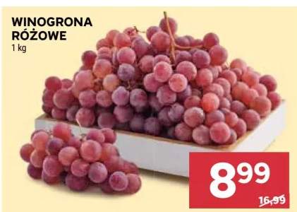 winogrona różowe