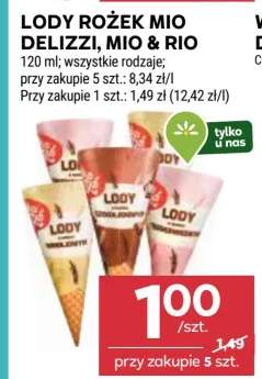 lody rożek