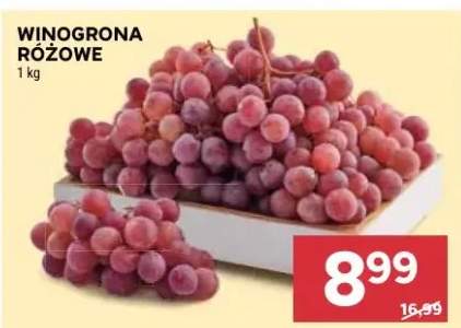 winogrona różowe