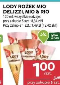 lody rożek
