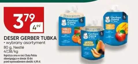 deser w tubce