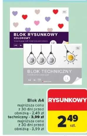 blok rysunkowy