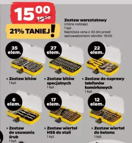zestaw warsztat