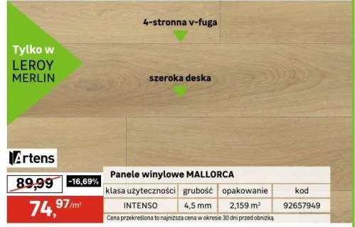 panel winylowy