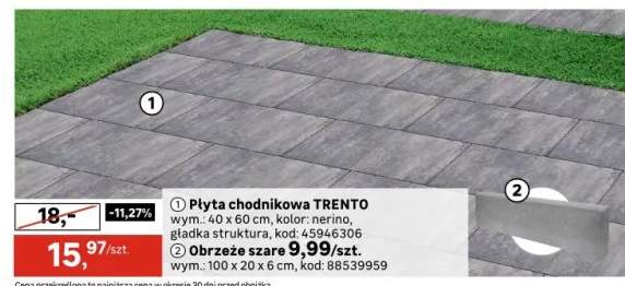 płyta chodnikowa