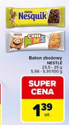 baton zbożowy