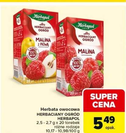 herbata owocowa
