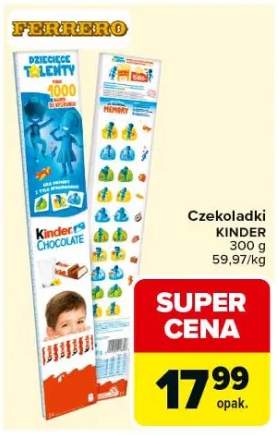 czekoladki Kinder