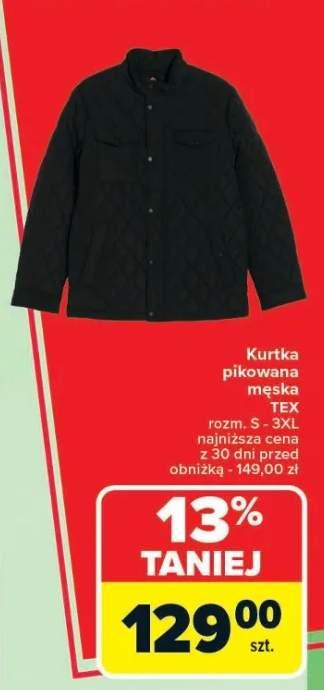 kurtka pikowana męska