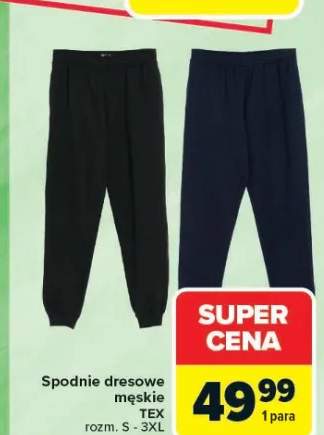 spodnie dresowe męskie
